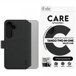 Carcasa flip cover CARE by PanzerGlass Feature Tango compatibila cu Samsung Galaxy S25, Negru 2 - lerato.ro