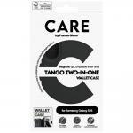 Carcasa flip cover CARE by PanzerGlass Feature Tango compatibila cu Samsung Galaxy S25, Negru 6 - lerato.ro