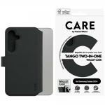 Carcasa flip cover CARE by PanzerGlass Feature Tango compatibila cu Samsung Galaxy S25 Plus, Negru 2 - lerato.ro