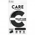 Carcasa flip cover CARE by PanzerGlass Feature Wallet Kickstand compatibila cu Samsung Galaxy S25 Ultra, Negru 6 - lerato.ro