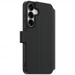Carcasa flip cover CARE by PanzerGlass Feature Wallet Kickstand compatibila cu Samsung Galaxy S25 Plus, Negru 3 - lerato.ro