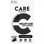 Carcasa flip cover CARE by PanzerGlass Feature Wallet Kickstand compatibila cu Samsung Galaxy S25 Plus, Negru 6 - lerato.ro
