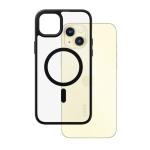Carcasa PanzerGlass Urban Combat cu MagSafe Negru compatibila cu iPhone 15 Plus, Transparent 2 - lerato.ro