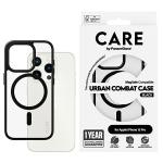 Carcasa PanzerGlass Urban Combat cu MagSafe Negru compatibila cu iPhone 15 Pro, Transparent 3 - lerato.ro