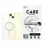 Carcasa CARE by PanzerGlass Kickstand MagSafe compatibila cu iPhone 15 Plus, Transparent 2 - lerato.ro