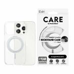 Carcasa CARE by PanzerGlass Kickstand MagSafe compatibila cu iPhone 15 Pro, Transparent 2 - lerato.ro