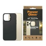 Carcasa PanzerGlass Biodegradable compatibila cu iPhone 14 Pro Max, Negru 2 - lerato.ro