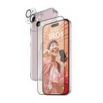 Set protectie PanzerGlass Bundle 3in1, Carcasa, Folie display, Protectie camera, compatibil cu iPhone 15, Transparent 2 - lerato.ro
