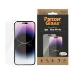 Folie sticla securizata PanzerGlass Ultra-Wide Fit Classic Fit compatibila cu iPhone 14 Pro Max, Transparent 2 - lerato.ro