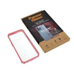 Carcasa PanzerGlass ClearCase Antibacterial Military Grade compatibila cu iPhone 13 Pro, Rosu 5 - lerato.ro