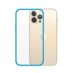Carcasa PanzerGlass ClearCase Antibacterial Military Grade compatibila cu iPhone 13 Pro Max, Albastru 2 - lerato.ro