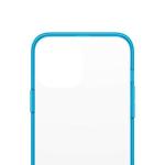 Carcasa PanzerGlass ClearCase Antibacterial Military Grade compatibila cu iPhone 13 Pro Max, Albastru 4 - lerato.ro