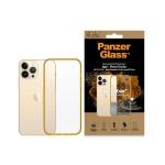 Carcasa PanzerGlass ClearCase Antibacterial Military Grade compatibila cu iPhone 13 Pro Max, Portocaliu 3 - lerato.ro