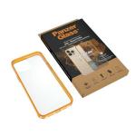 Carcasa PanzerGlass ClearCase Antibacterial Military Grade compatibila cu iPhone 13 Pro Max, Portocaliu 6 - lerato.ro