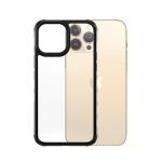 Carcasa PanzerGlass ClearCase Antibacterial Military Grade compatibila cu iPhone 13 Pro Max, Negru 2 - lerato.ro