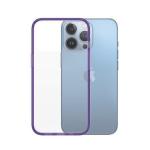 Carcasa PanzerGlass ClearCase Antibacterial Military Grade compatibila cu iPhone 13 Pro, Mov 2 - lerato.ro