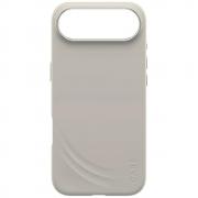 Carcasa CARE by PanzerGlass Flow cu MagSafe compatibila cu iPhone 17 Air, Bej