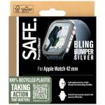 Carcasa SAFE by PanzerGlass Bling compatibila cu Apple Watch 10 42mm, SIlver 5 - lerato.ro
