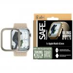 Carcasa SAFE by PanzerGlass Bling compatibila cu Apple Watch 10 42mm, Gold 3 - lerato.ro