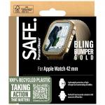 Carcasa SAFE by PanzerGlass Bling compatibila cu Apple Watch 10 42mm, Gold 5 - lerato.ro