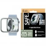 Carcasa SAFE by PanzerGlass Bling compatibila cu Apple Watch 10 46mm, SIlver 3 - lerato.ro