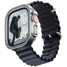 Carcasa SAFE by PanzerGlass Bling compatibila cu Apple Watch Ultra / Ultra 2 / Ultra 3, SIlver