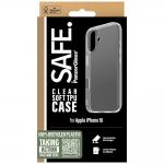 Carcasa SAFE by PanzerGlass TPU compatibila cu iPhone 16, Transparent 5 - lerato.ro