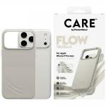 Carcasa CARE by PanzerGlass Flow cu MagSafe compatibila cu iPhone 17 Pro Max, Bej 3 - lerato.ro