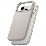 Carcasa CARE by PanzerGlass Flow cu MagSafe compatibila cu iPhone 17 Pro Max, Bej 2 - lerato.ro