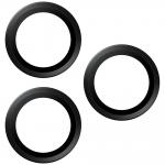 Protectie camera foto PanzerGlass Hoops Ceramic II compatibila cu iPhone 17 Pro / 17 Pro Max / 16 Pro / 16 Pro Max, Negru 4 - lerato.ro