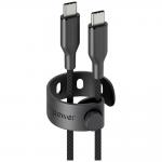 Cablu pentru incarcare si transfer de date PanzerGlass Empower Racing, USB-C/USB-C, 240W, 2m, Negru 2 - lerato.ro