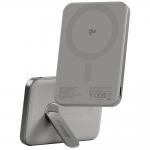 Baterie externa PanzerGlass Empower compatibila MagSafe, 5000mAh, PD 20W, Incarcare Wireless, USB-C, Silver 2 - lerato.ro