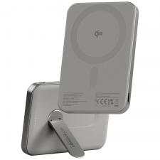 Baterie externa PanzerGlass Empower compatibila MagSafe, 5000mAh, PD 20W, Incarcare Wireless, USB-C, Silver