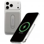 Baterie externa PanzerGlass Empower compatibila MagSafe, 5000mAh, PD 20W, Incarcare Wireless, USB-C, Silver 5 - lerato.ro