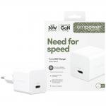 Incarcator retea PanzerGlass Turbo, 1x USB-C, 30W, Alb 3 - lerato.ro