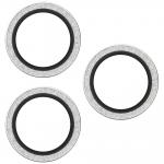 Protectie sticla camera foto PanzerGlass Hoops Glitter Lens Protector compatibila cu iPhone 17 Pro / 17 Pro Max / 16 Pro / 16 Pro Max, Silver 4 - lerato.ro