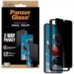 Folie sticla securizata Privacy SAFE by PanzerGlass Ultra-Wide Fit EasyAligner compatibila cu Samsung Galaxy S26, Negru 6 - lerato.ro