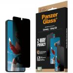Folie sticla securizata Privacy SAFE by PanzerGlass Ultra-Wide Fit EasyAligner compatibila cu Samsung Galaxy S26, Negru 7 - lerato.ro