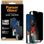 Folie sticla securizata Privacy SAFE by PanzerGlass Ultra-Wide Fit EasyAligner compatibila cu Samsung Galaxy S26 Ultra, Negru 6 - lerato.ro