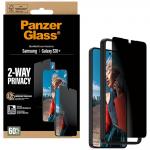 Folie sticla securizata Privacy SAFE by PanzerGlass Ultra-Wide Fit EasyAligner compatibila cu Samsung Galaxy S26 Plus, Negru 6 - lerato.ro