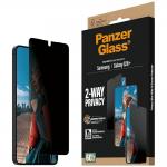 Folie sticla securizata Privacy SAFE by PanzerGlass Ultra-Wide Fit EasyAligner compatibila cu Samsung Galaxy S26 Plus, Negru 7 - lerato.ro