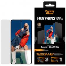 Folii protectie Samsung Galaxy S26 Ultra, Folie sticla securizata Privacy SAFE by PanzerGlass Ultra-Wide Fit FastFit compatibila cu Samsung Galaxy S26 Ultra, Negru, lerato.ro