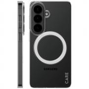 Carcasa CARE by PanzerGlass SL1M cu MagSafe compatibila cu Samsung Galaxy S26, Transparent