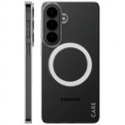 Carcasa CARE by PanzerGlass SL1M cu MagSafe compatibila cu Samsung Galaxy S26 Plus, Transparent