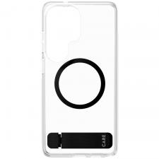 Carcasa CARE by PanzerGlass Urban Explorer cu MagSafe si Stand compatibila cu Samsung Galaxy S26 Ultra, Transparent