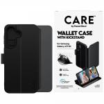 Husa flip cover CARE by PanzerGlass Feature Wallet cu Kickstand compatibila cu Samsung Galaxy A37 5G, Negru 3 - lerato.ro