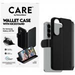 Husa flip cover CARE by PanzerGlass Feature Wallet cu Kickstand compatibila cu Samsung Galaxy A57 5G, Negru 6 - lerato.ro