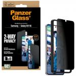 Folie sticla securizata  PanzerGlass Ultra-Wide Fit Privacy compatibila cu Samsung Galaxy A57 5G, Negru 3 - lerato.ro