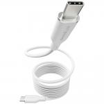 Cablu pentru incarcare si transfer de date PanzerGlass Empower Racing, 2x USB-C, 240W, 1.5m, Alb 3 - lerato.ro