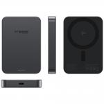 Baterie externa portabila PanzerGlass Empower, 10000mAh, 20W, Comaptibila MagSafe, Incarcare Wireless, 1x USB-C, Space Black 5 - lerato.ro